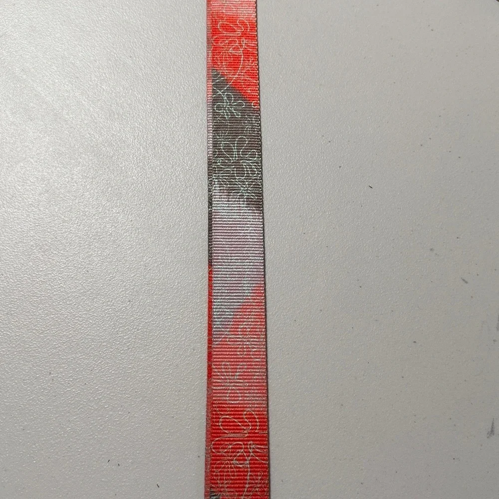 Croakies Nylon Orange Green Artisan Belt Outdoor Gorpcore Hiking Camping